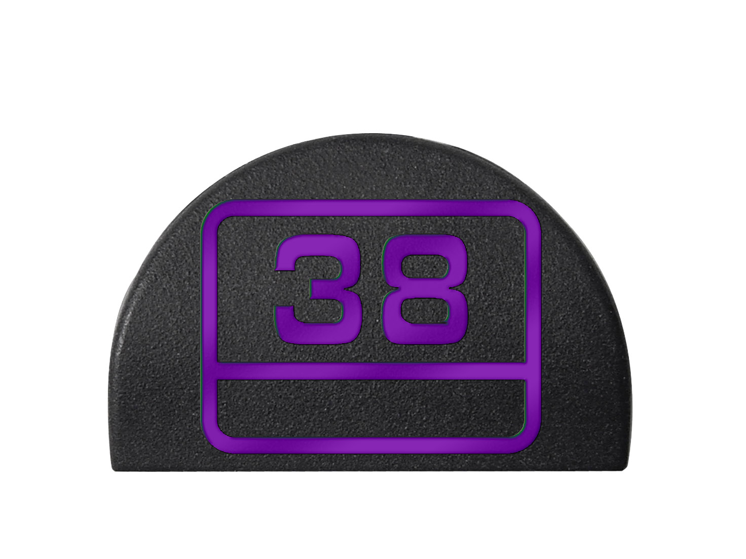 NDZ Grip Plug JP1 Fits Glock 17 19 21 22 23 34 35 GEN 1-3 Purple