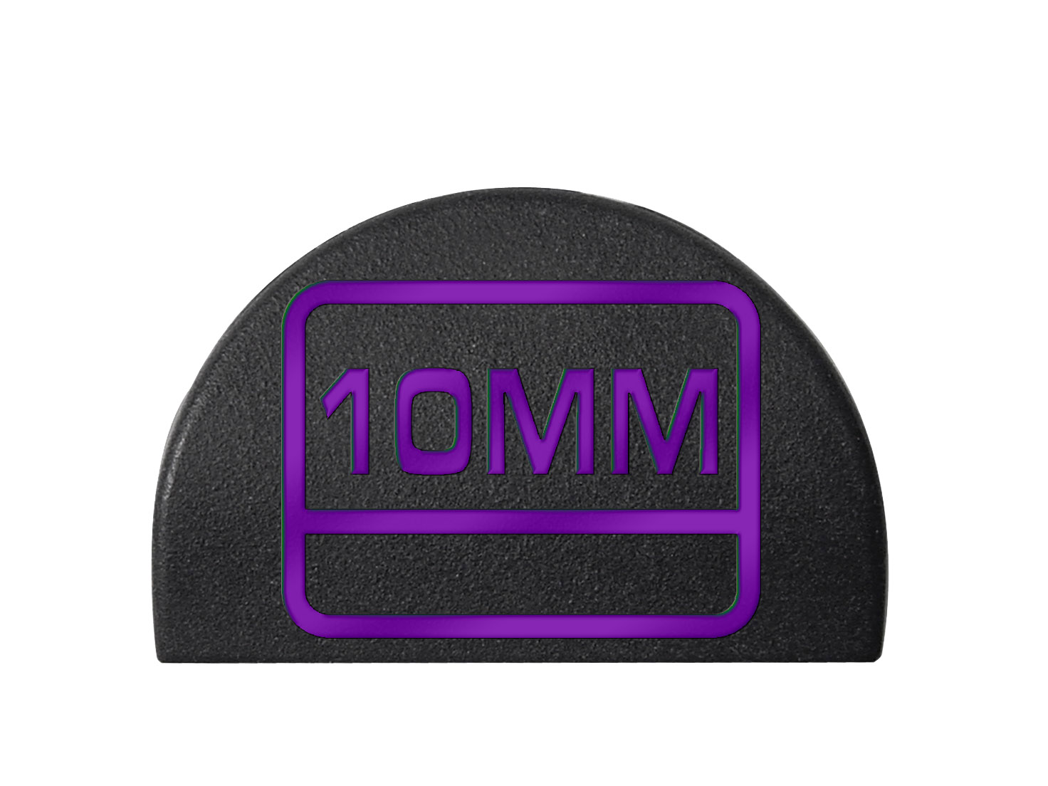 NDZ Grip Plug JP1 for Glock 17 19 21 22 23 34 35 GEN 1-3 Purple