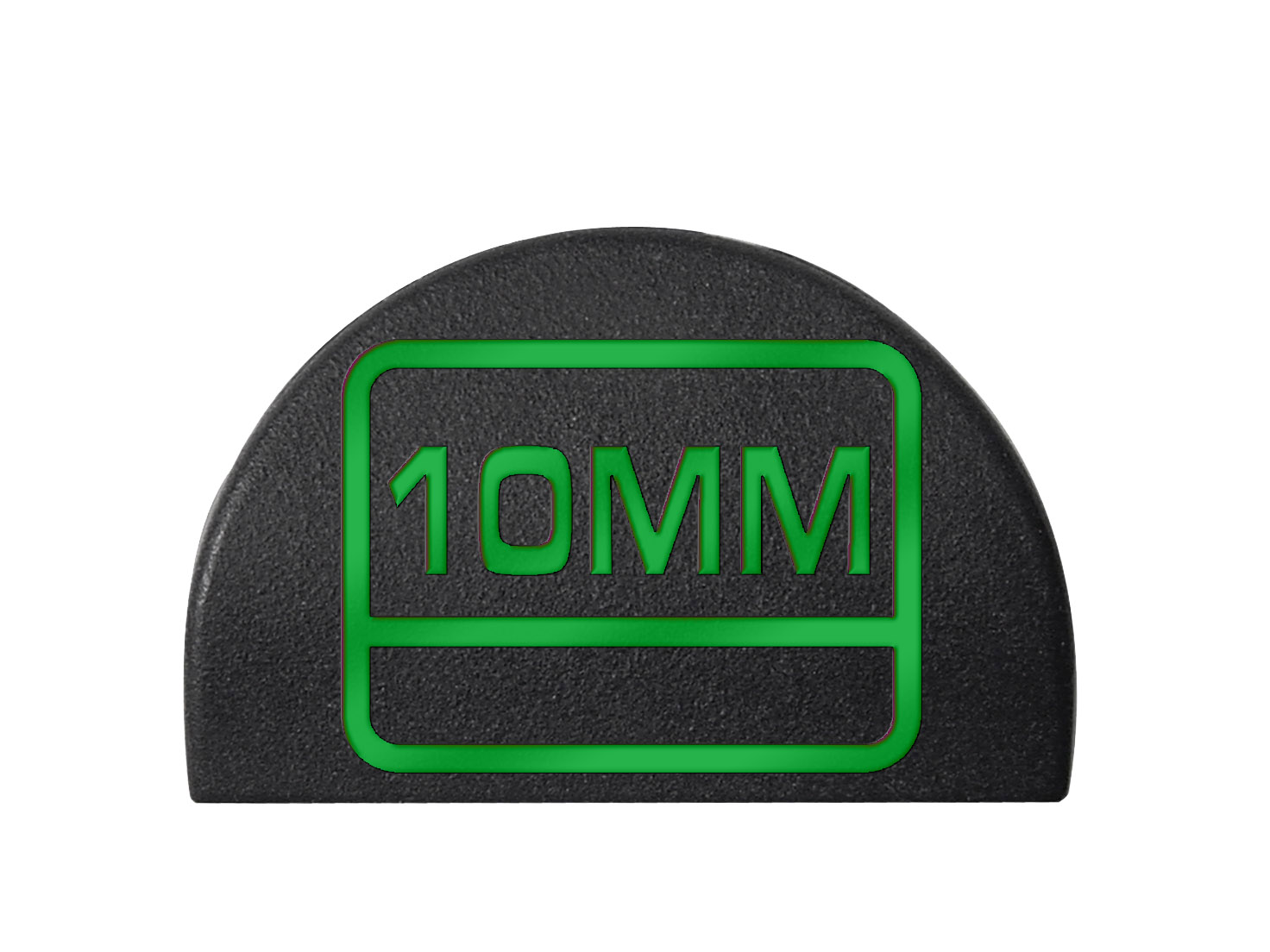 NDZ Grip Plug P1 for Glock GEN 1-3 17 19 21 22 23 34 35 Green Pick
